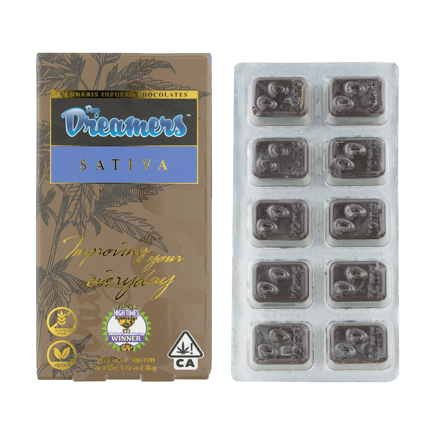 Sativa Chocolate 10 Pack